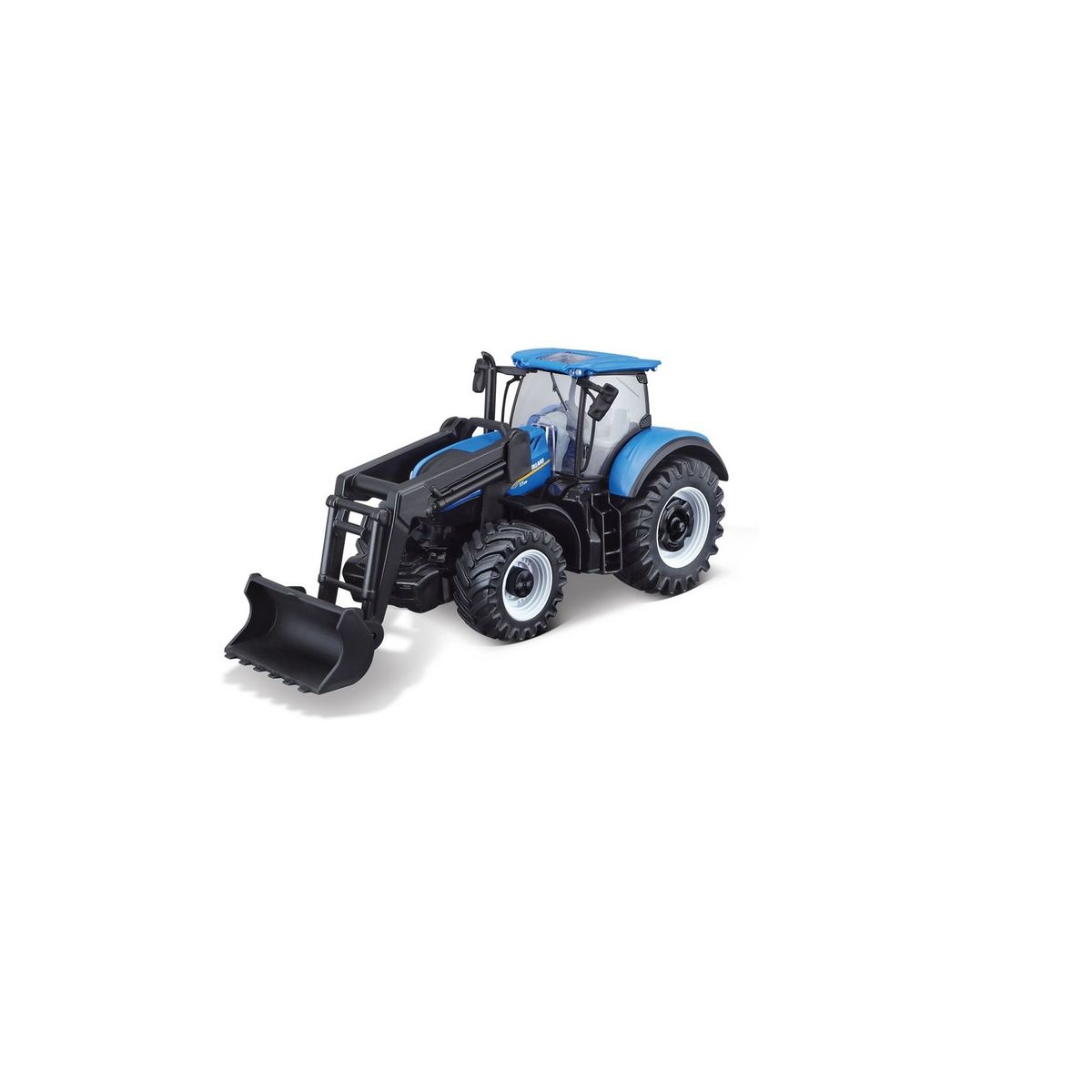 BURAGO Tracteur New Holland 1 43ème avec son accessoire pas cher à prix