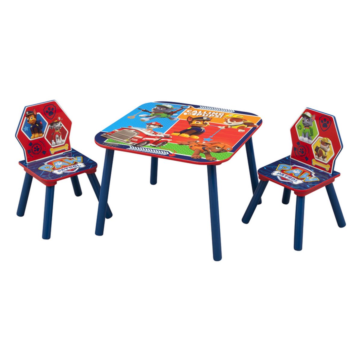 PAT PATROUILLE Table Rectangulaire 2 Chaises PAT PATROUILLE Pas Cher