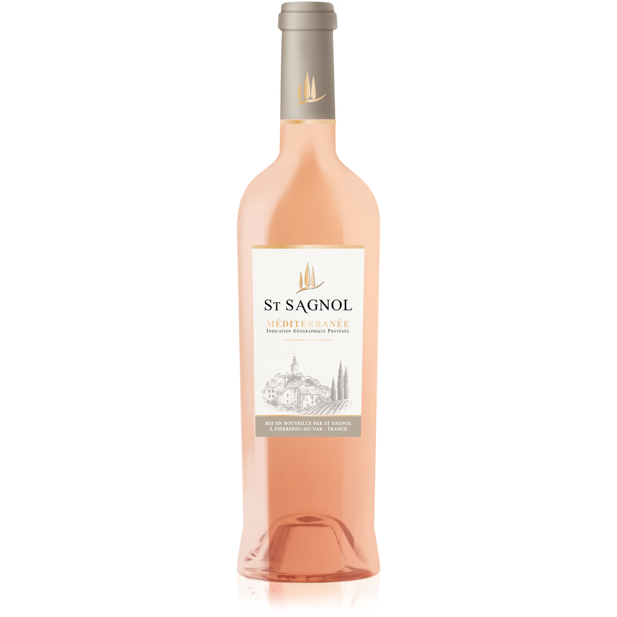 IGP Méditerranée Saint Sagnol rosé 75cl pas cher Auchan fr