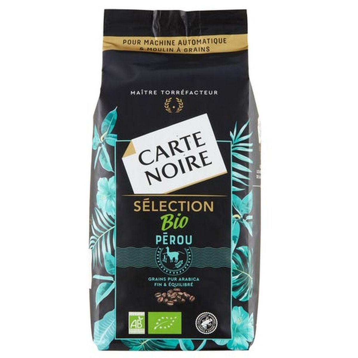 Carte Noire Caf En Grains Bio Pur Arabica Du P Rou G Pas Cher