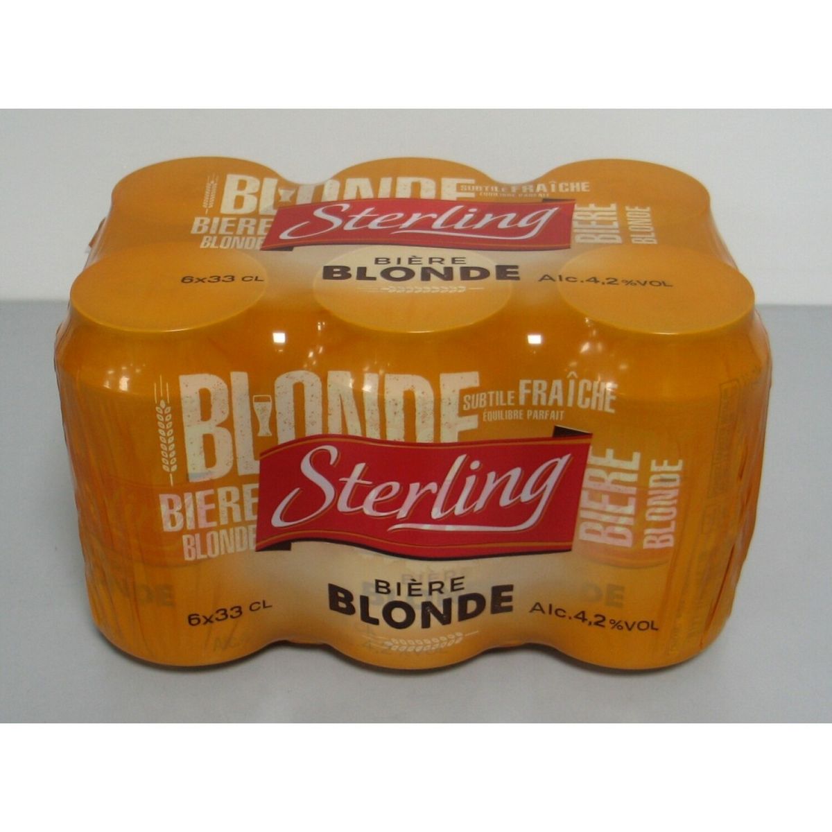 Sterling Bi Re Blonde Pur Malt Bo Tes X Cl Pas Cher Auchan Fr