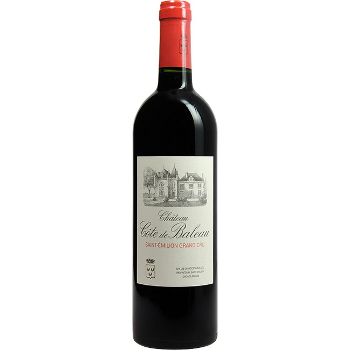 Vin Rouge Aop Saint Emilion Grand Cru Class Ch Teau C Te De Baleau