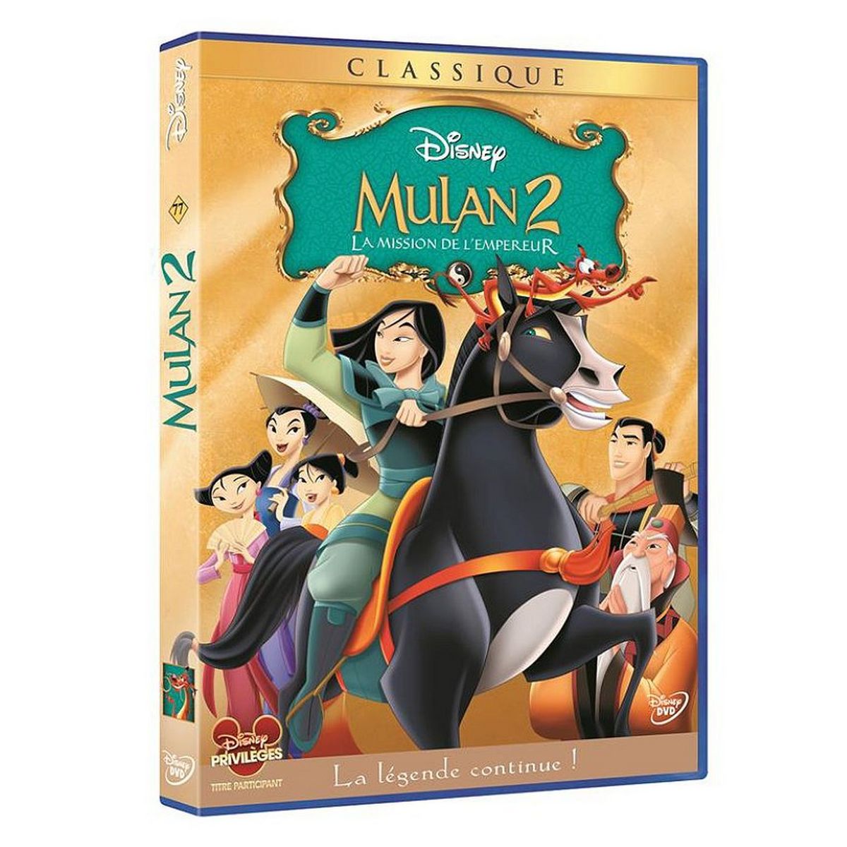 Mulan 2 La Mission De L Empereur DVD Pas Cher Auchan Fr