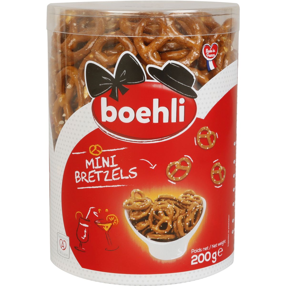 Boehli Boehli Mini Bretzels Tubo G Pas Cher Prix Auchan