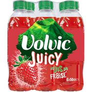 Volvic Juicy fraise 6x50cl pas cher à prix Auchan