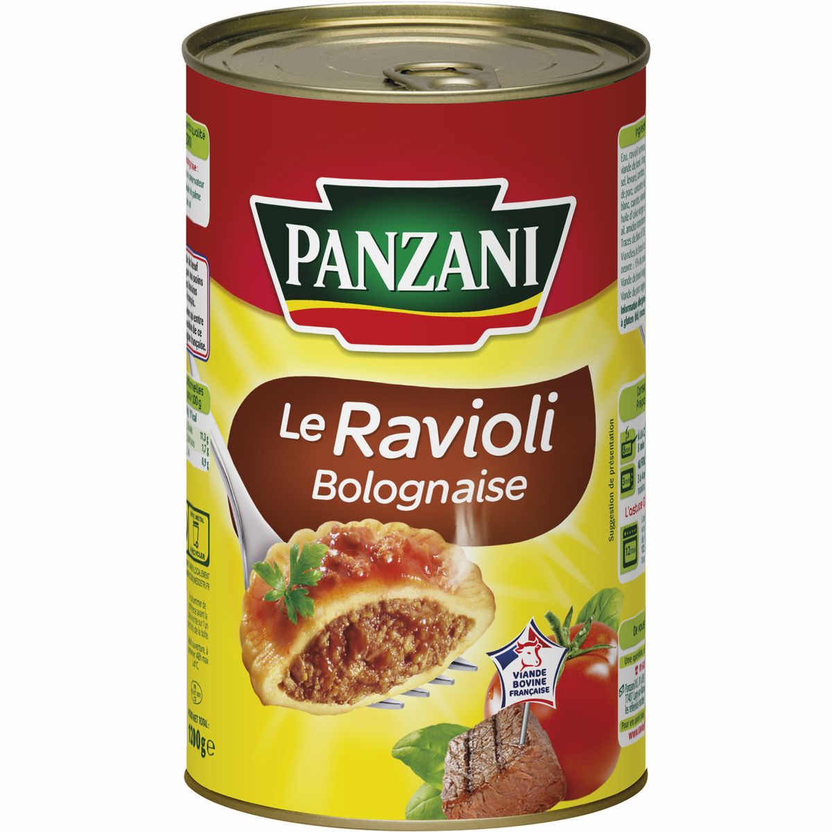 Panzani Panzani Ravioli Sauce Bolognaise Kg Pas Cher Prix Auchan