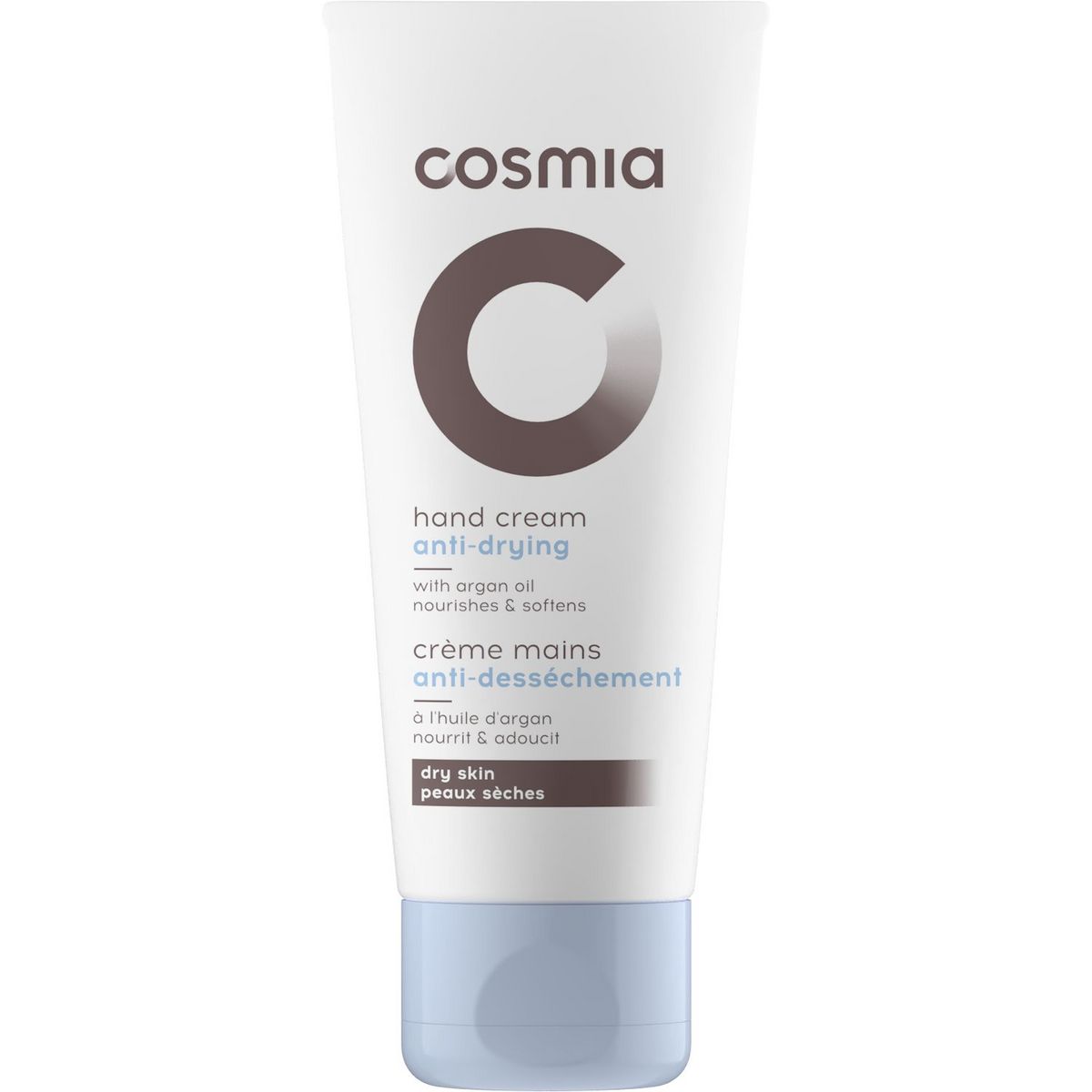 COSMIA Crème mains anti desséchement huile d argan peaux sèches 100ml