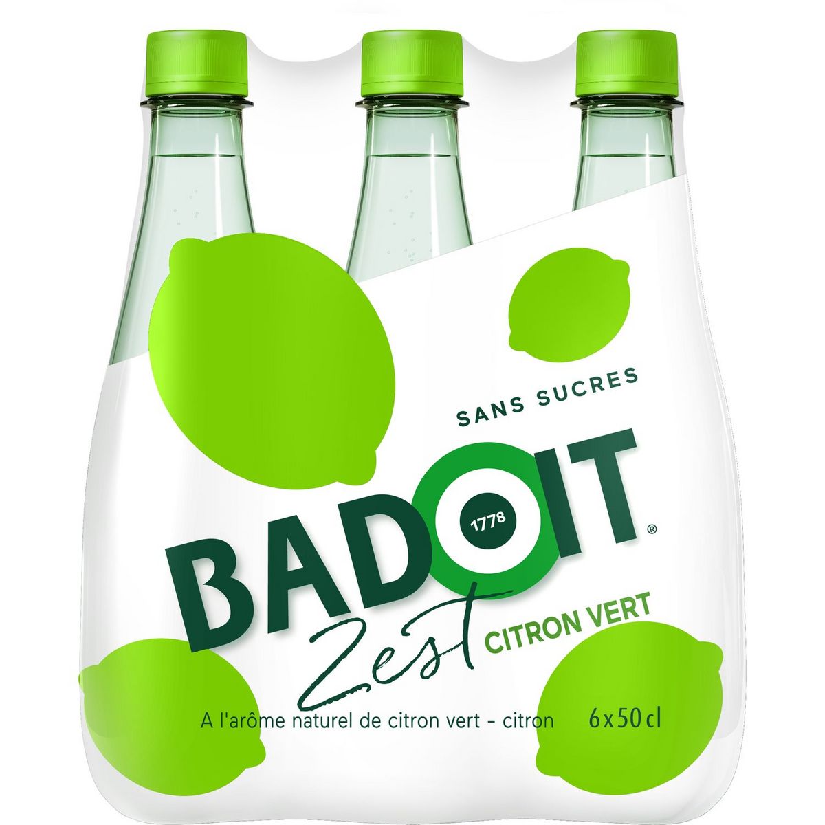 Badoit Zest Eau Min Rale Naturelle Gazeuse Au Citron Vert Bouteilles