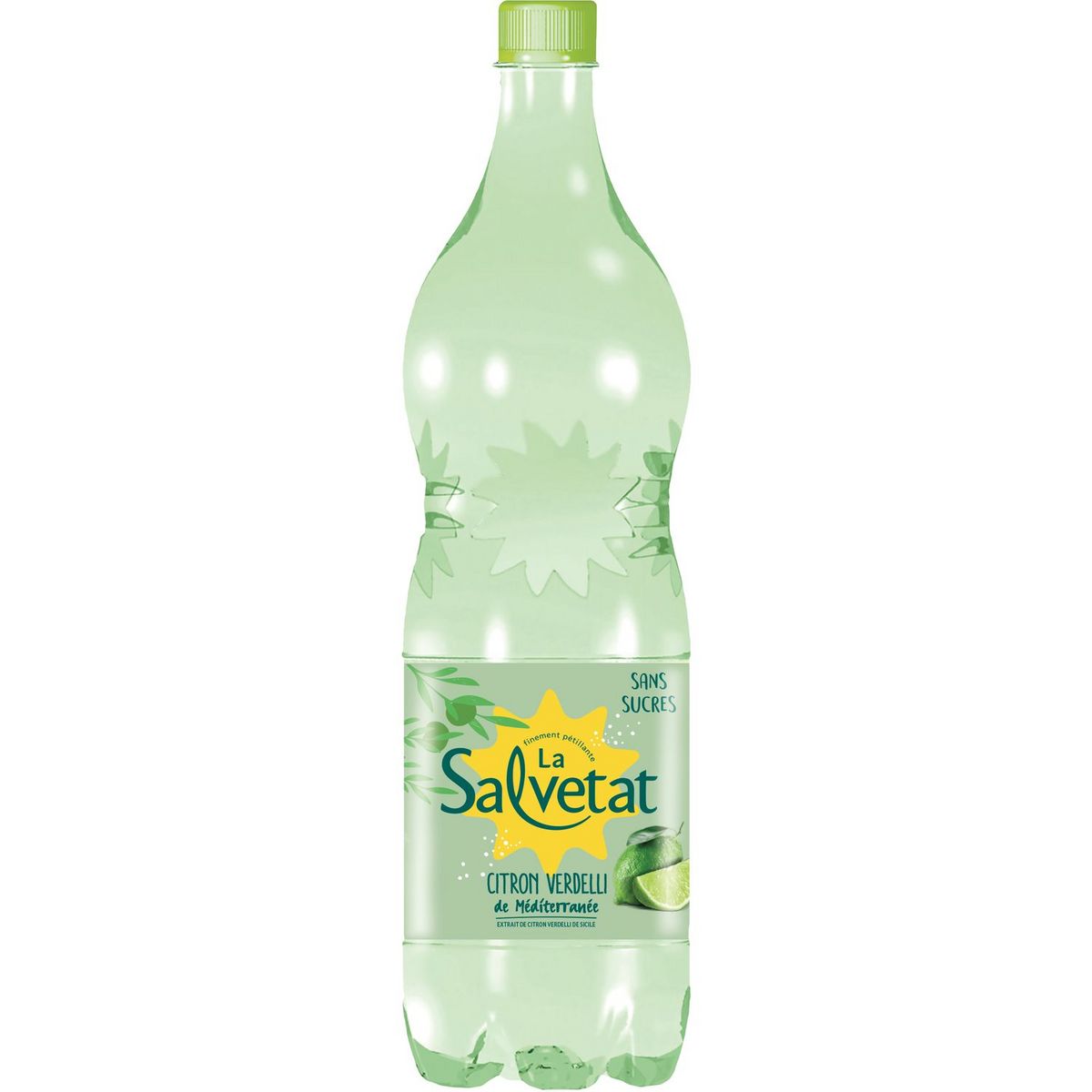 SALVETAT Salvetat Boisson gazeuse aromatisée au citron verdelli de