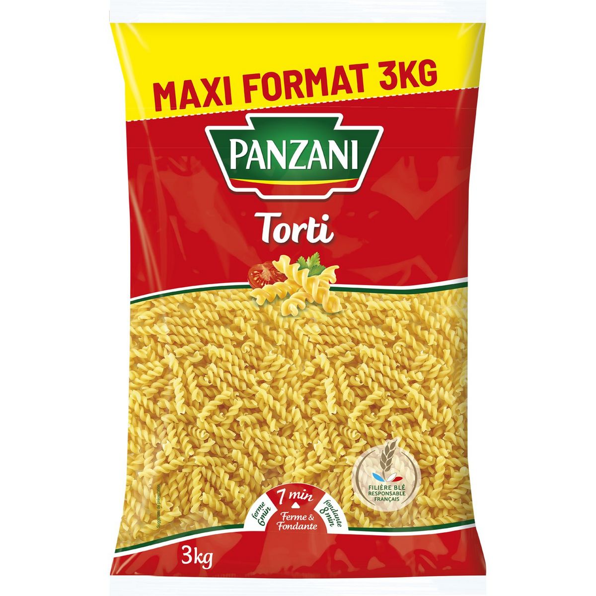 PANZANI Torti Maxi Format Maxi Format 3kg Pas Cher Auchan Fr