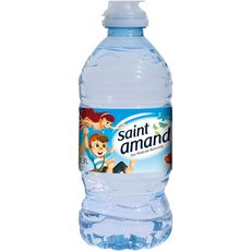 SAINT AMAND Eau minérale naturelle bouteille bouchon sport 33cl pas