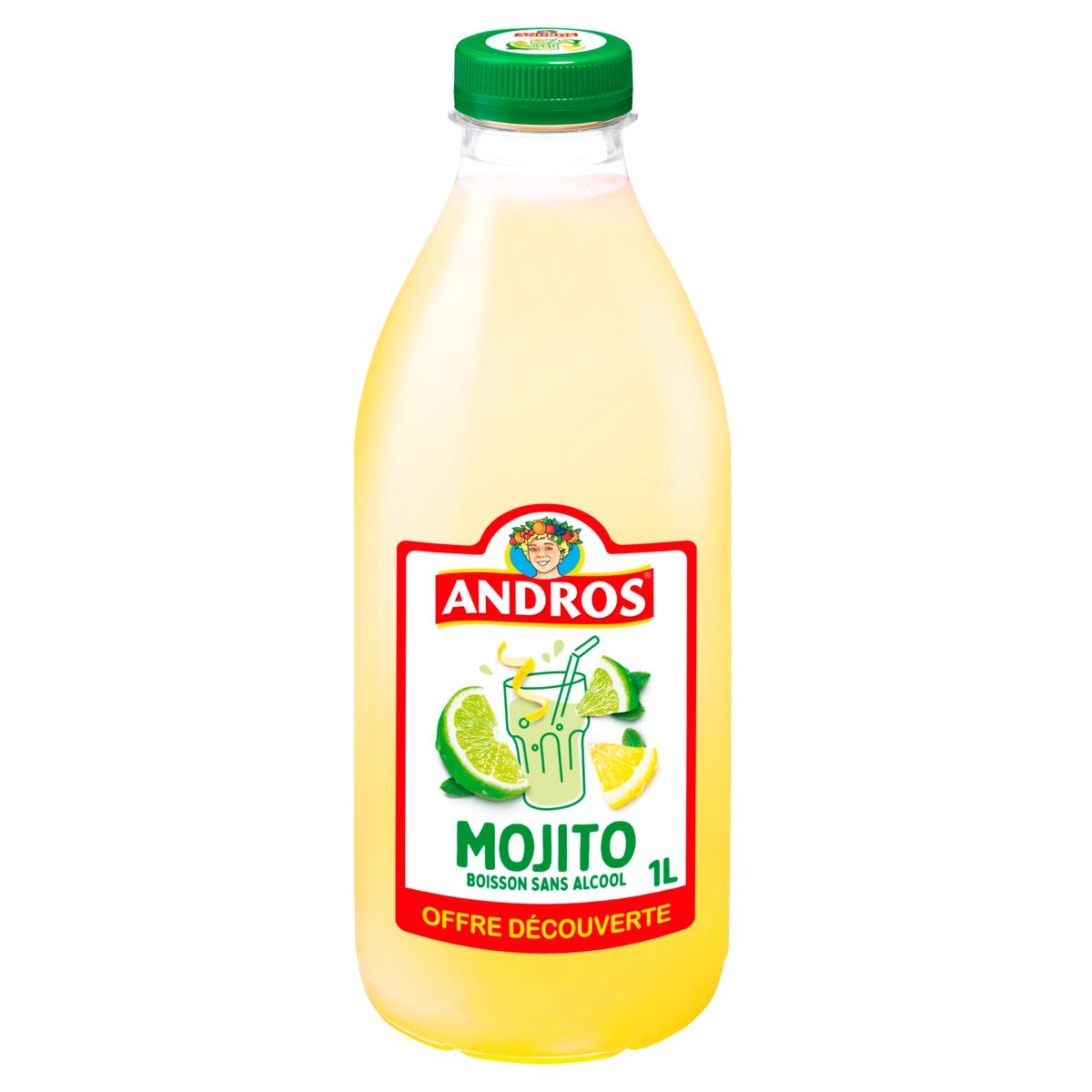 Andros Mojito Cocktail Sans Alcool L Pas Cher Auchan Fr