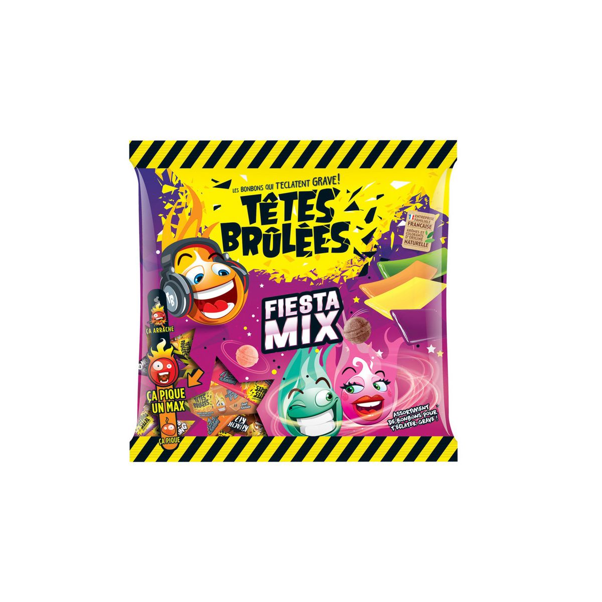 T Tes Br L Es Assortiment De Bonbons Piquants Fiesta Mix G Pas Cher