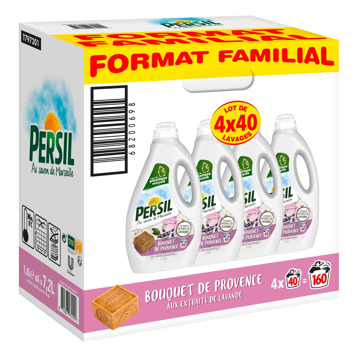 Persil Lessive Liquide Bouquet De Provence Aux Extraits De Lavande