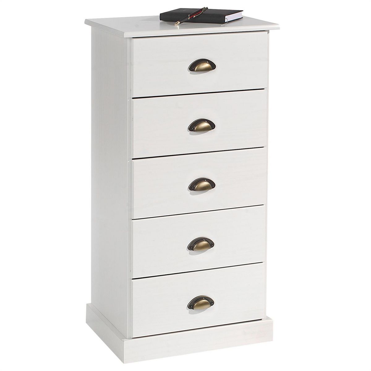 Idimex Chiffonnier Paris Commode Avec Tiroirs En Pin Massif Lasur