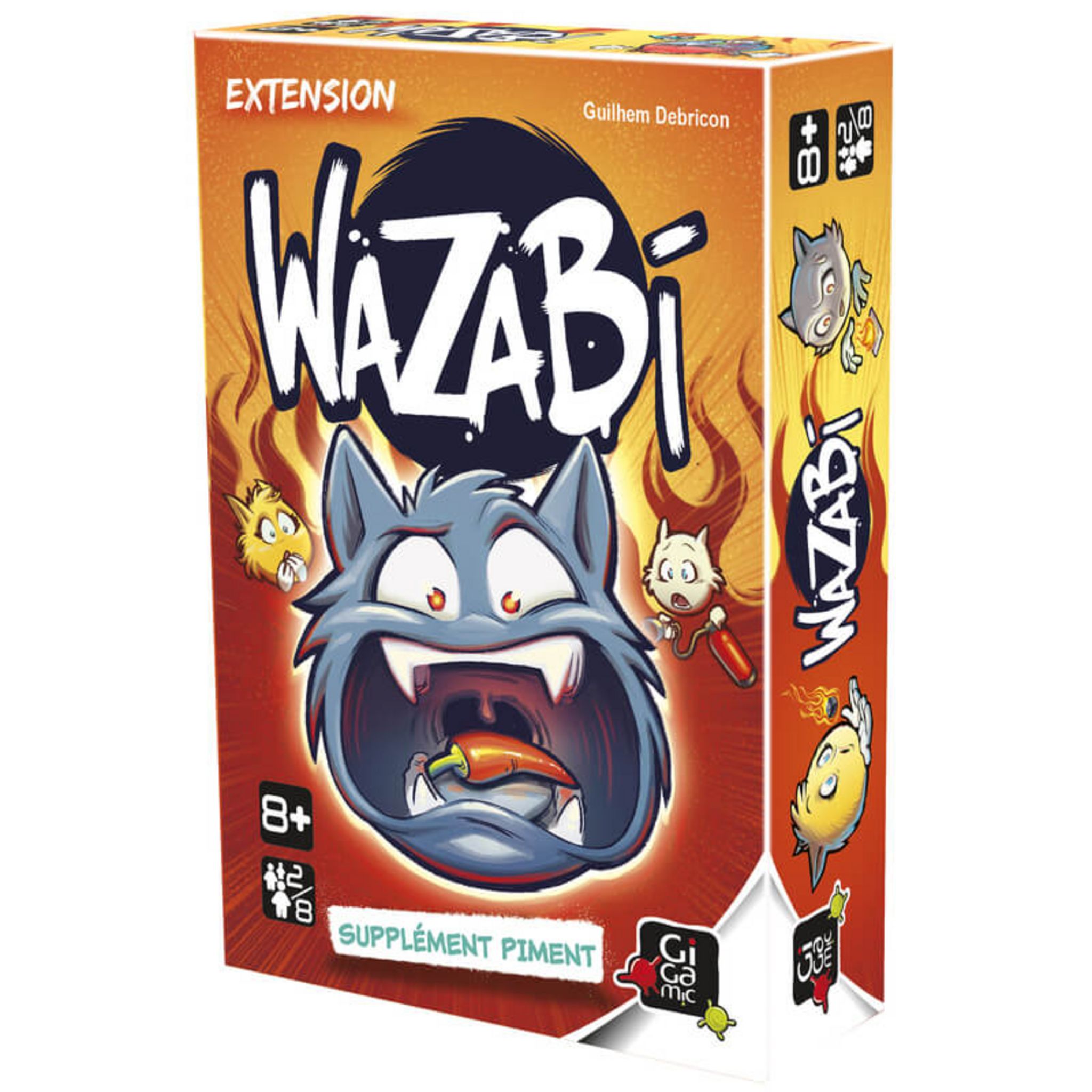acheter Wazabi Supplément Piment - Gigamic - boutique Agorajeux