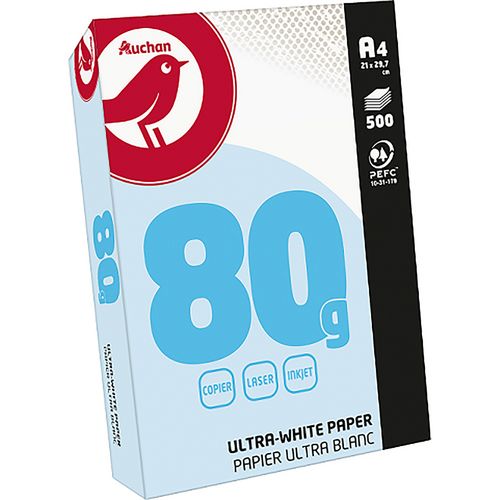 Papier A4 blanc 80g HP Premium - ramette de 500 feuilles pas cher