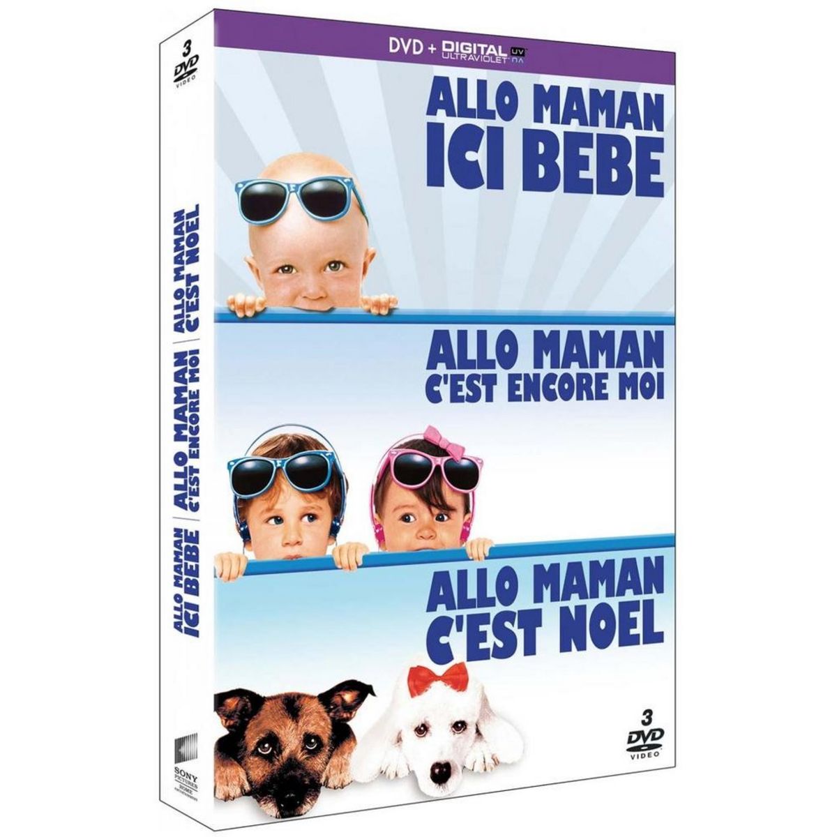 Coffret DVD Allo maman la Trilogie