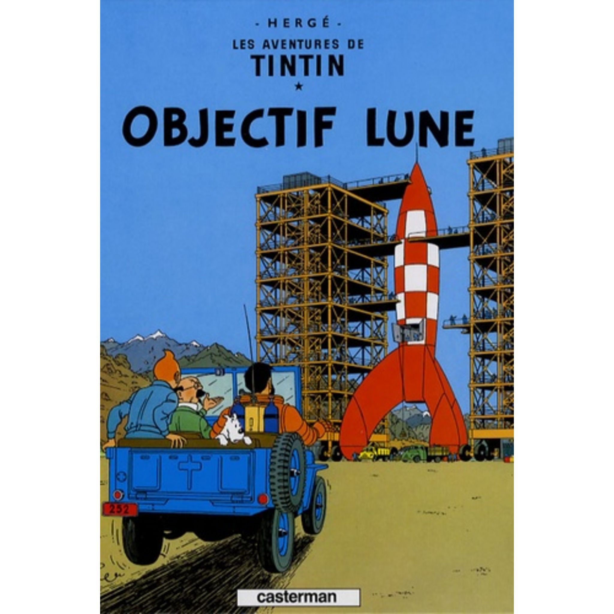 Les aventures de Tintin Tome 16 : objectif lune : Hergé
