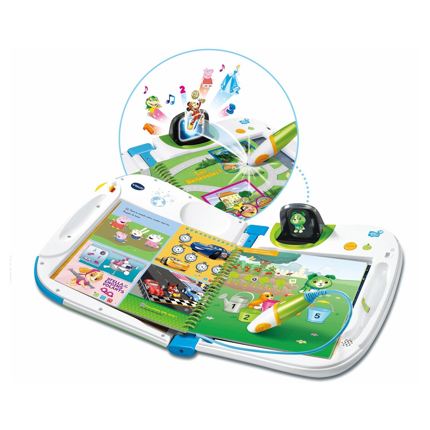 MagiBook Vtech Baby Starter Pack Rose avec 2 livres - Autre jeux éducatifs  et électroniques