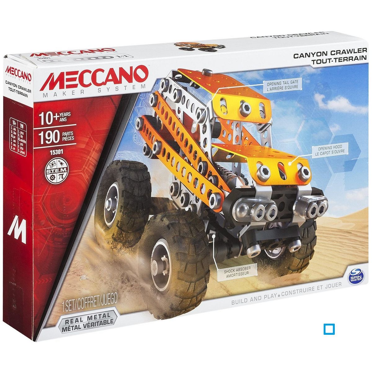 MECCANO 4x4 tout terrain pas cher 