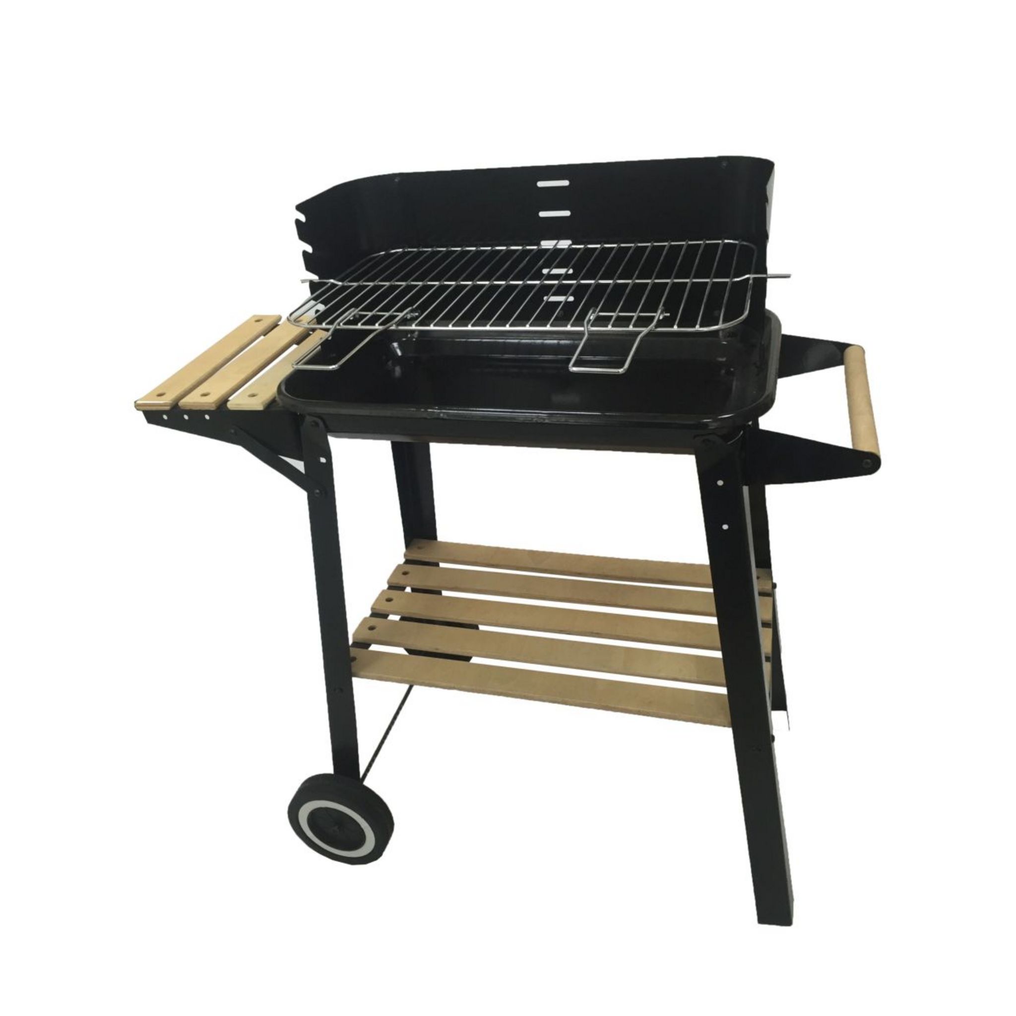 GARDENSTAR Barbecue charbon de bois en acier TITAN pas cher