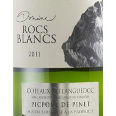Domaine Rocs Blancs Coteaux du Languedoc Picpoul de Pinet Blanc 2011