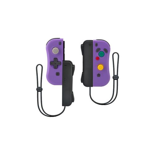 Manette iiCon Violet avec dragonnes compatible Nintendo Switch