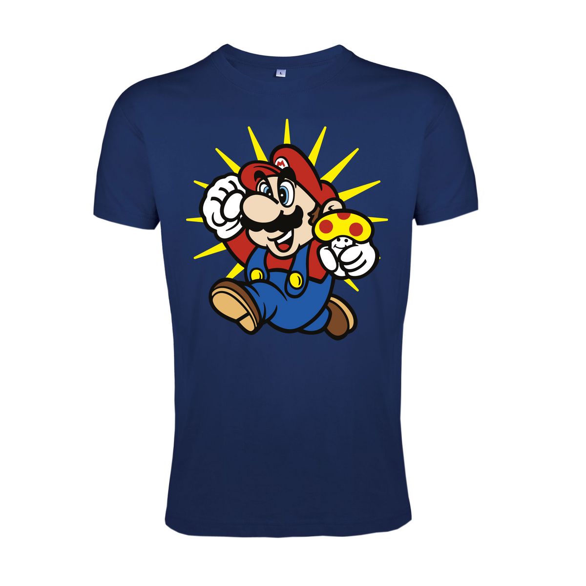 T shirt Homme MARIO STAR taille S pas cher Auchan.fr