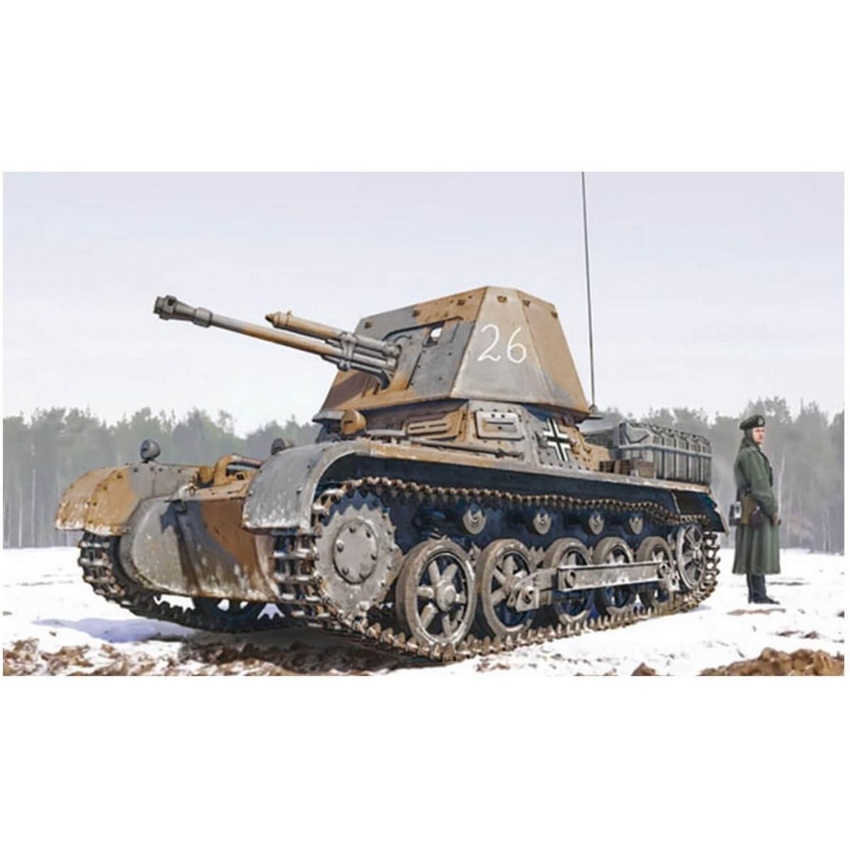 Italeri Maquette char : Panzerjäger I