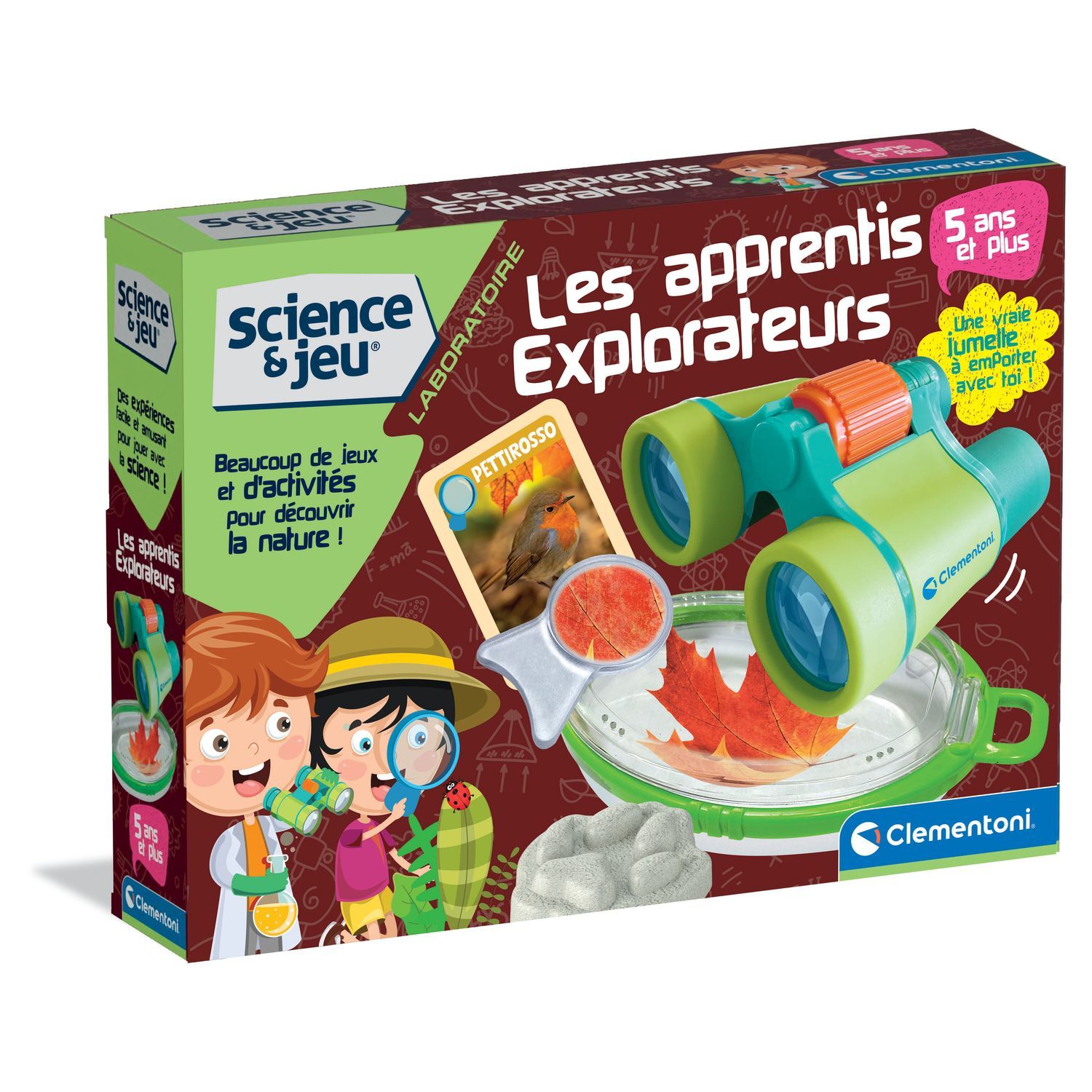 CLEMENTONI Jeu Les apprentis scientifiques La nature 