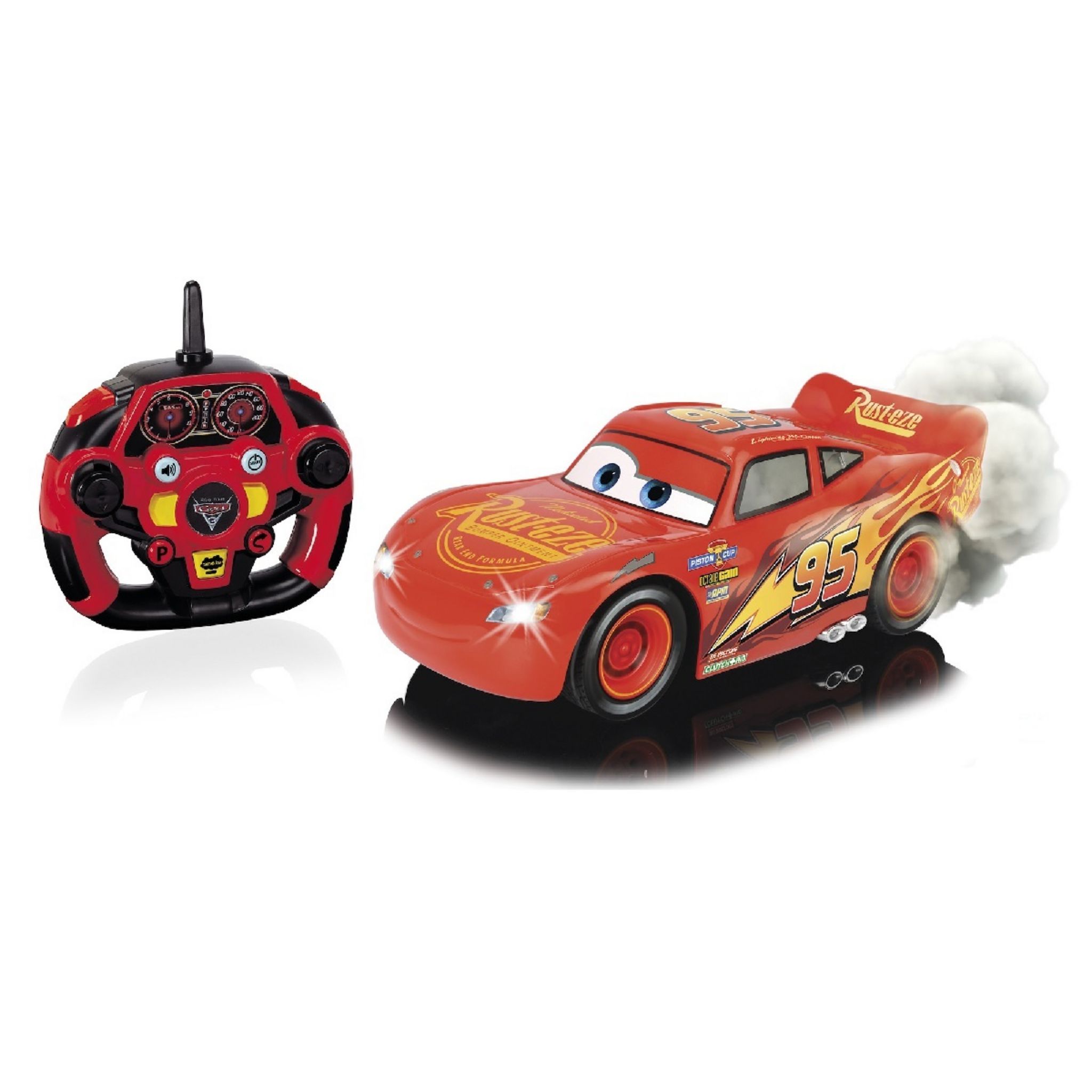 Majorette - Disney Cars 3 - Voiture Radio Commandée Flash McQueen