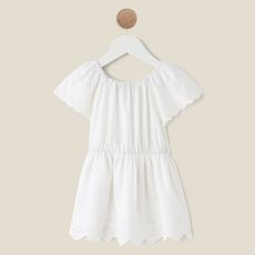 IN EXTENSO Robe broderie bébé fille (blanc)