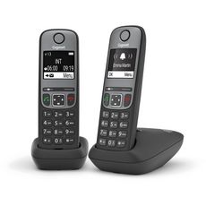 GIGASET Téléphone sans fil A605 Duo Noir