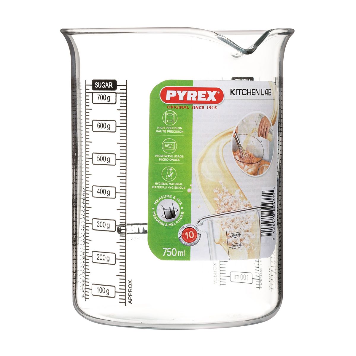 Gobelet doseur haut, en verre borosilicaté, Classic, 500 ml - Pyrex