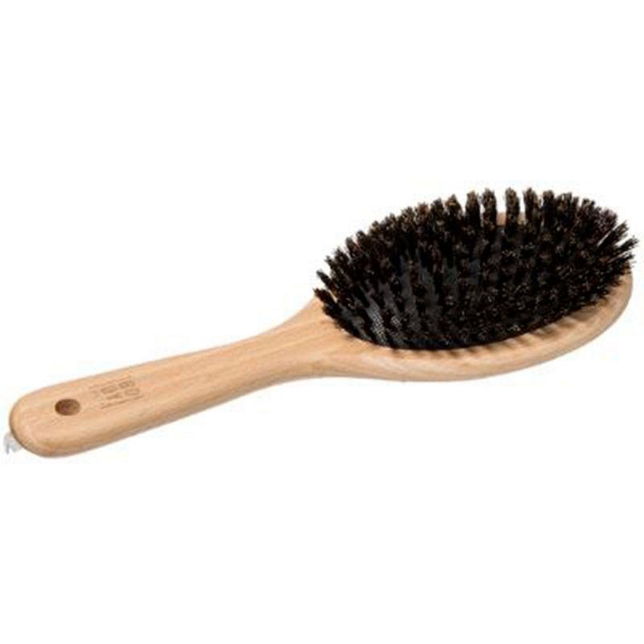 Brosse Poil De Sanglier Pour Plaquer Les Cheveux Brosse à Cheveux Poils de Sanglier 24cm Naturel pas cher - Auchan.fr