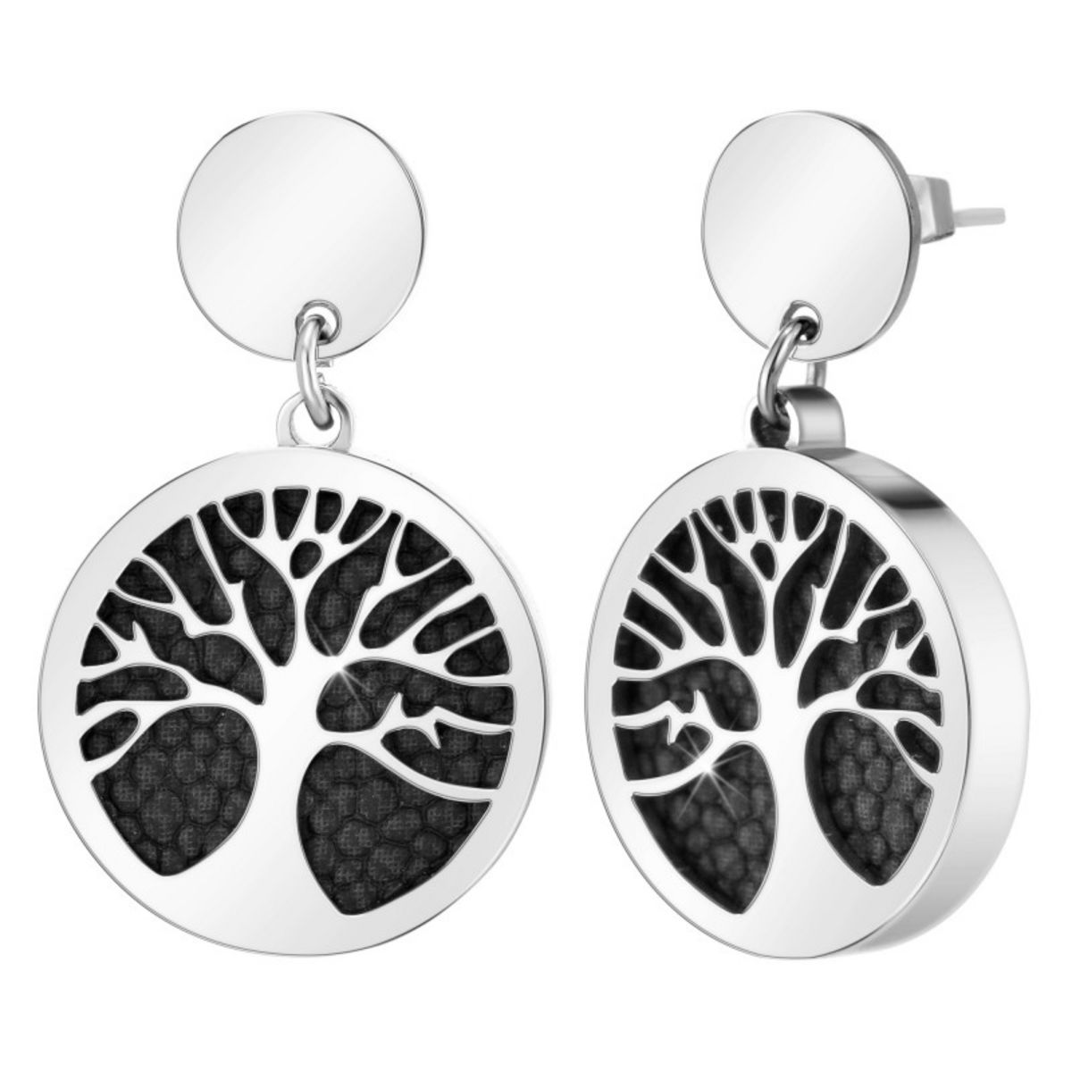 La Vie En Or Auchan Boucle D Oreille SC CRYSTAL Boucles d'oreilles arbre de vie SC Crystal pas cher à prix Auchan