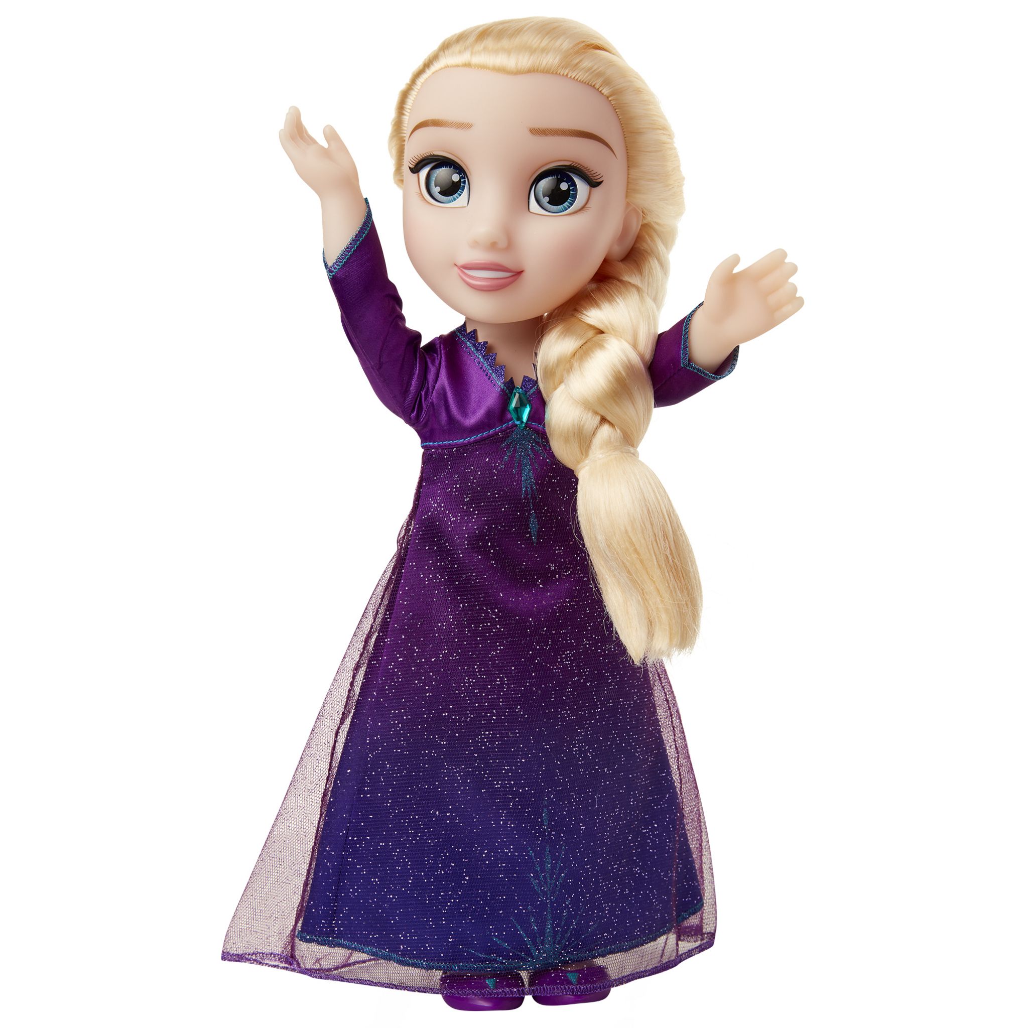 LA Reine des Neiges 2 - Poupée musicale Elsa Reine des Neiges - 38 cm -  JAKKS - 480442