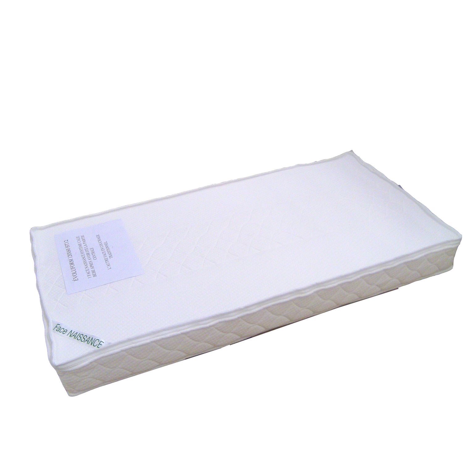 Matelas Bebe Mousse Evoluform 60x1cm Pas Cher A Prix Auchan