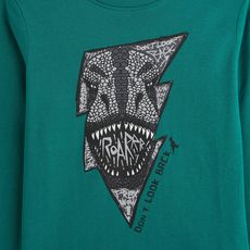 IN EXTENSO T-shirt manches longues dinosaure garçon (vert )
