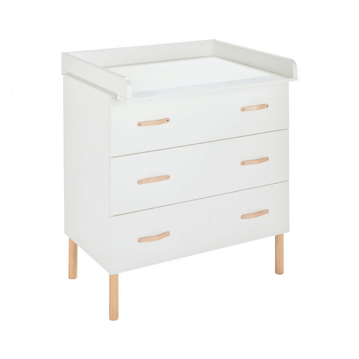 SCHARDT Commode table à langer Melody White