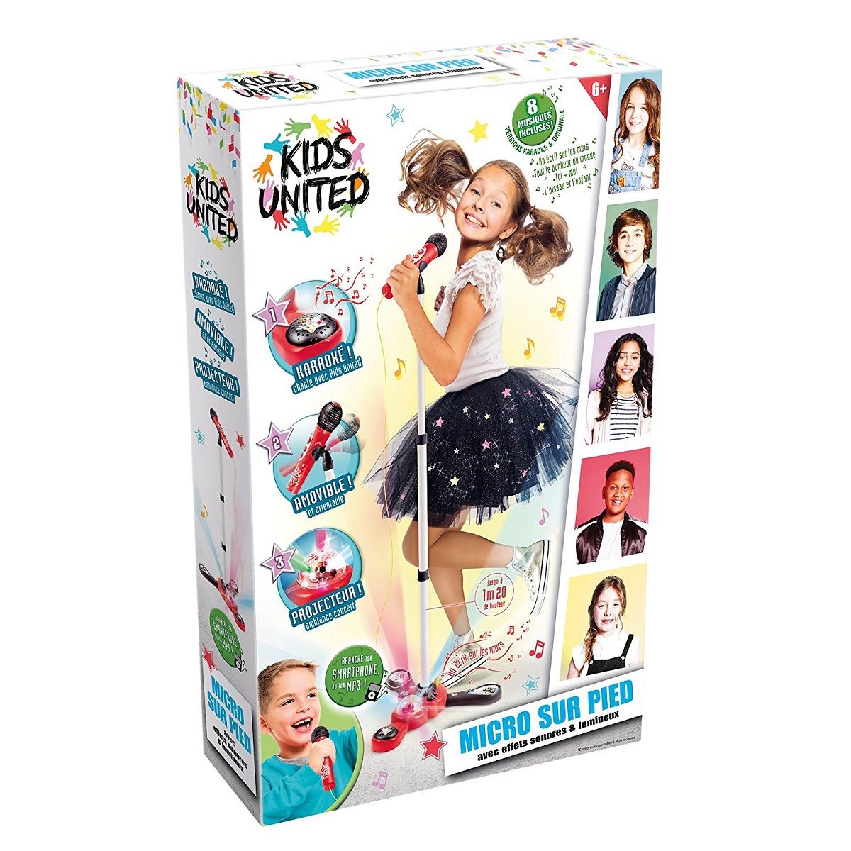 ASMODEE Micro sur Pied Kids United pas cher 