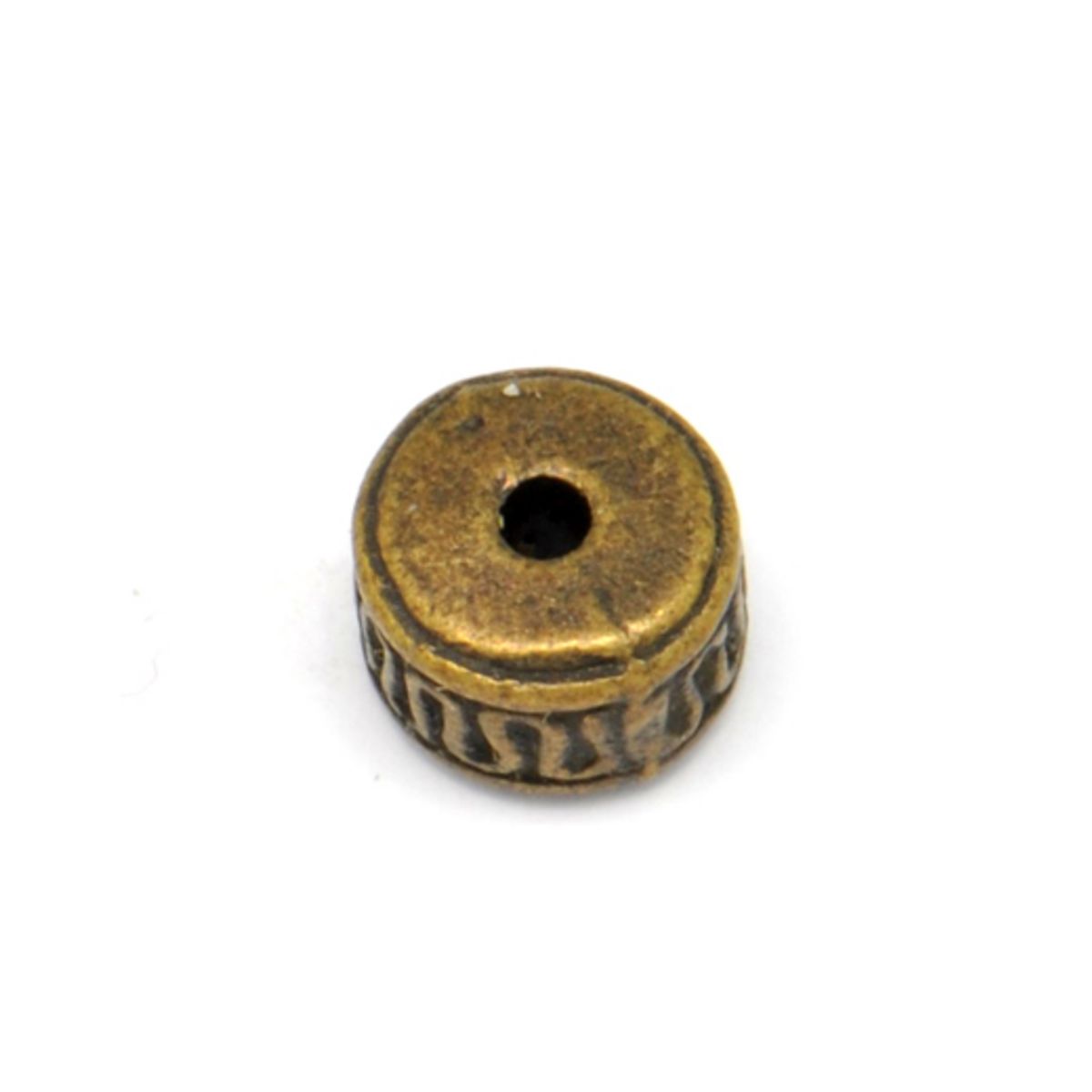 MegaCrea Perle rondelle métal Ø 8 mm Bronze