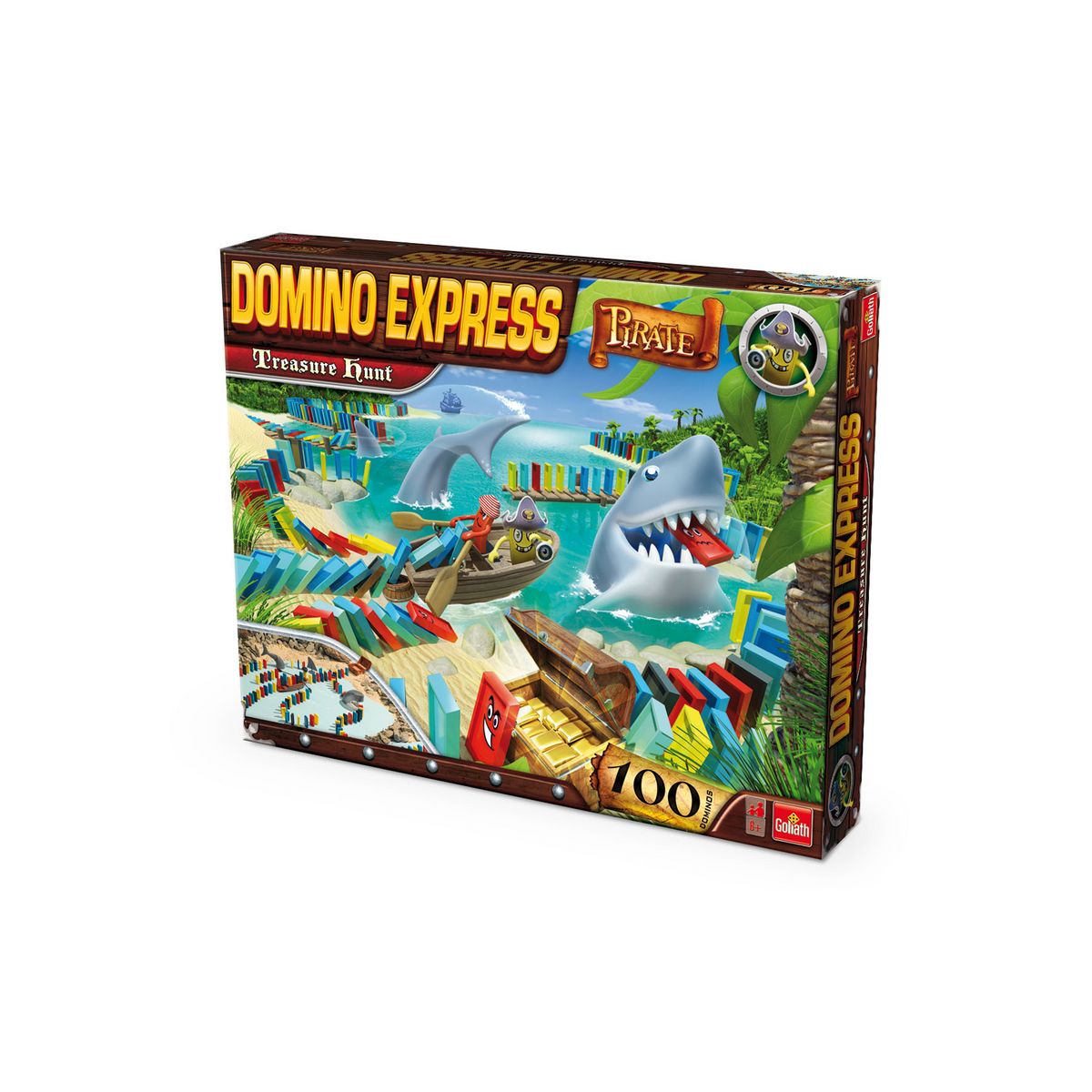 GOLIATH Domino express Treasure Hunt pas cher 