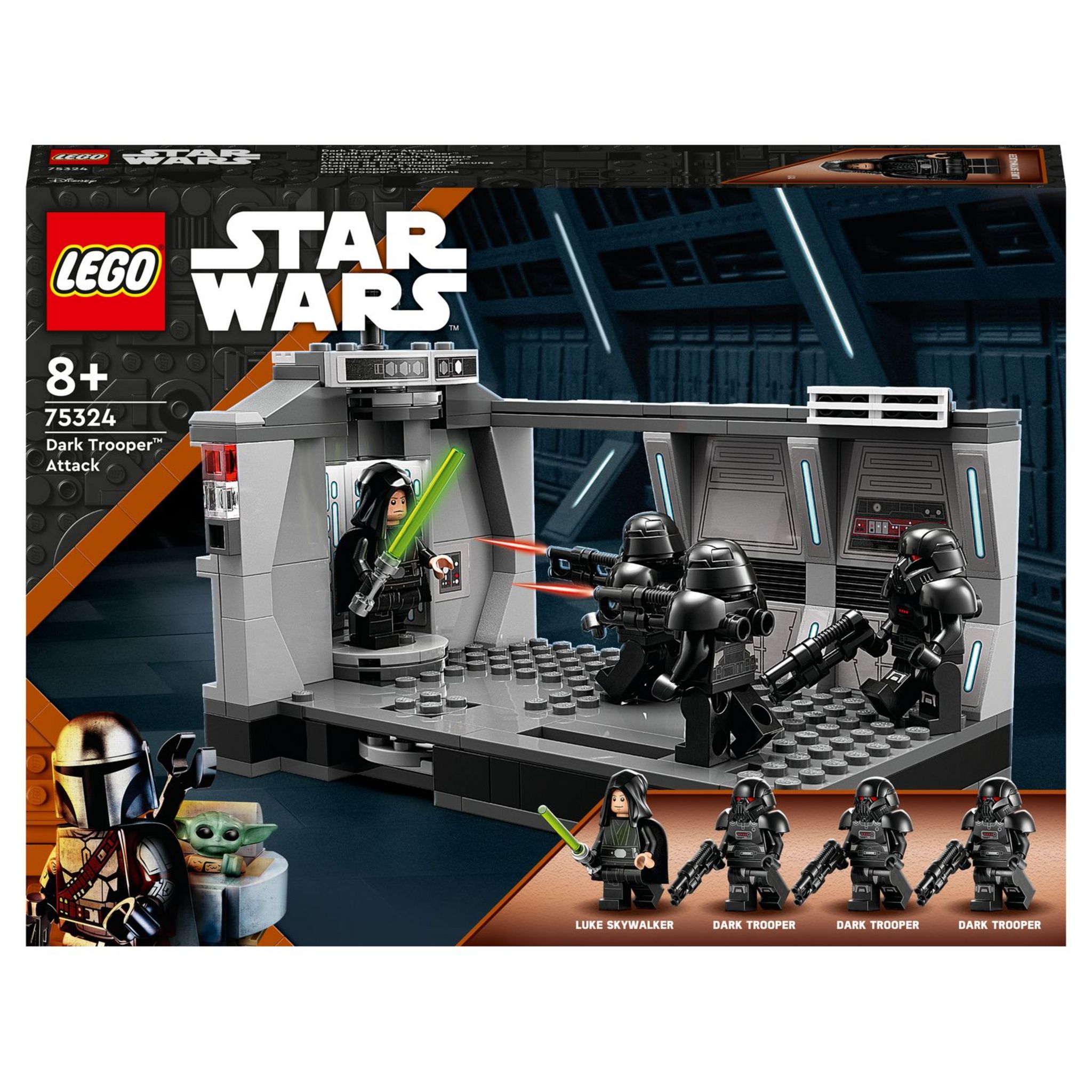 LEGO 75358 Star Wars Le Temple Jedi de Tenoo, avec Maître Yoda