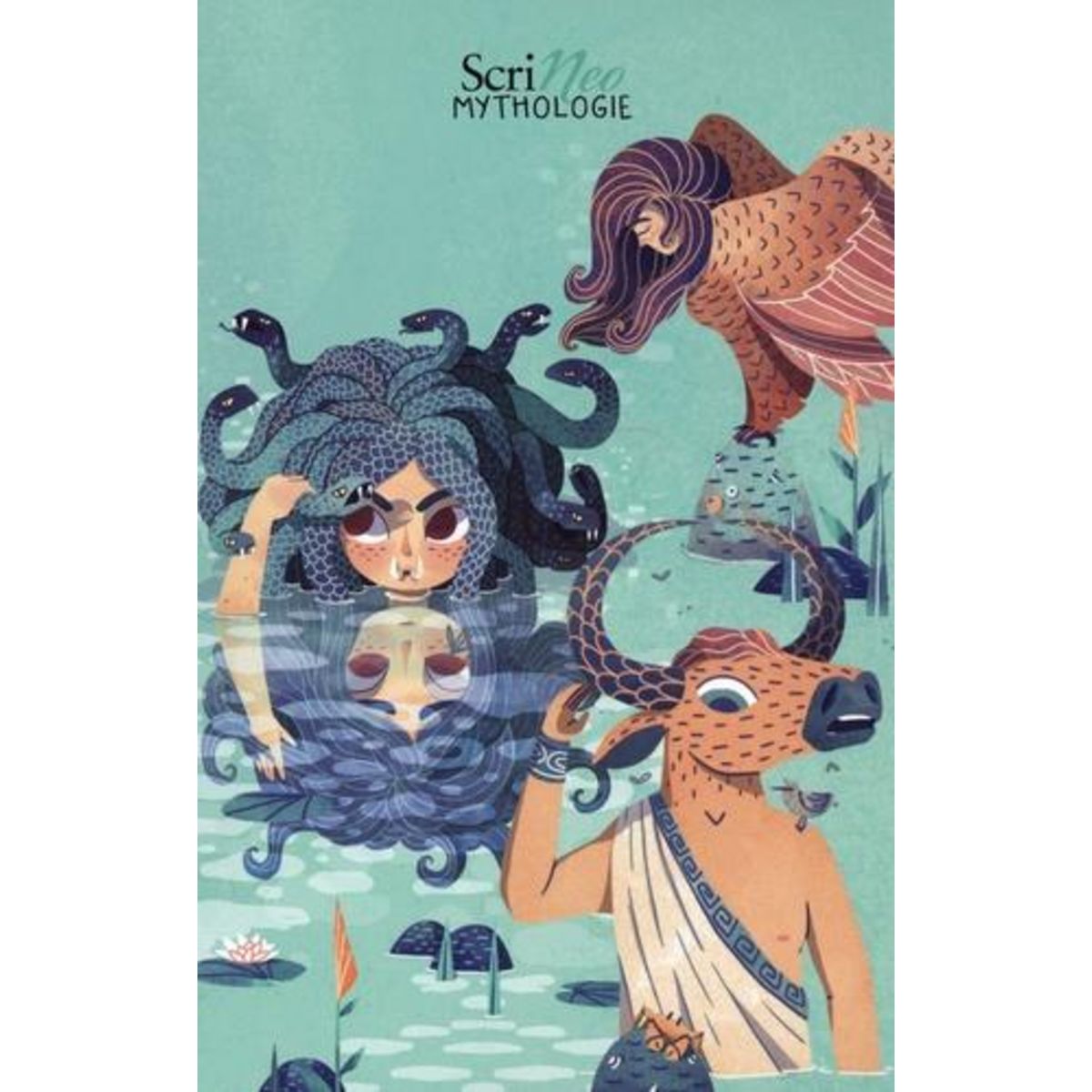 La Mythologie Grecque Baussier Sylvie MYTHOLOGIE. COFFRET EN 2 VOLUMES : MOI, LE MINOTAURE ; MOI, LIGIA