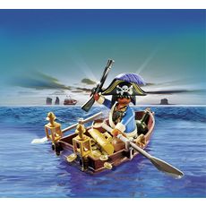 PLAYMOBIL Oeuf Pirate avec barque et trésor