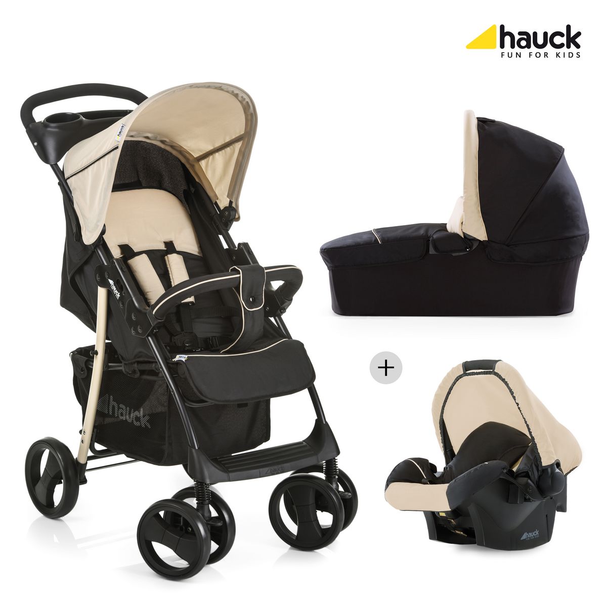 Trio on sale poussette hauck