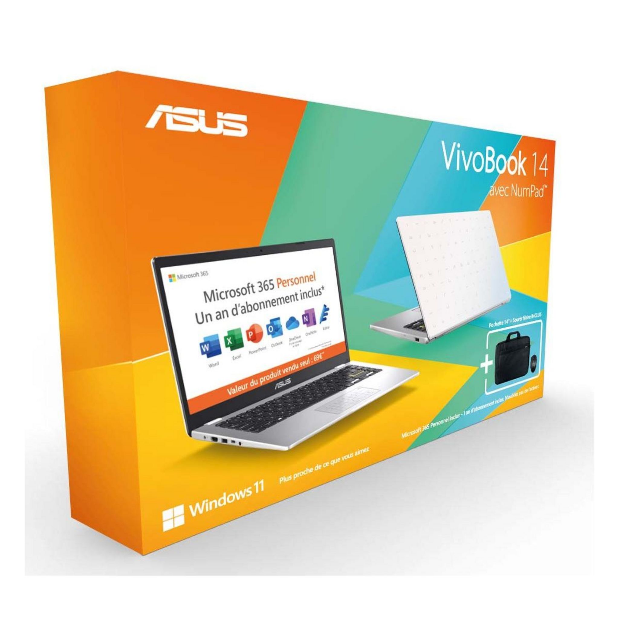 ASUS Ordinateur portable S712EA-BX502W pas cher 