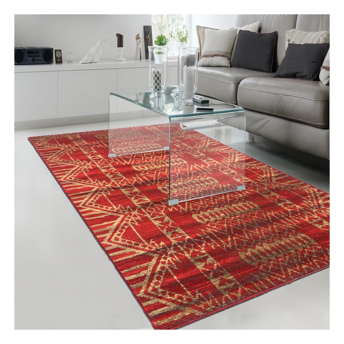 Tapis salon WORKYPATCH en polypropylène Fait en Europe